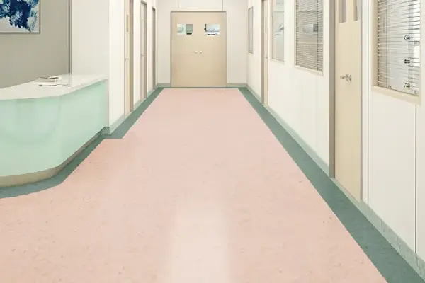 Homogeneous PVC flooring